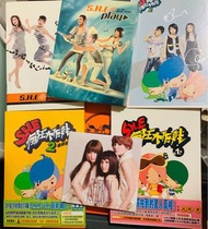 絕版台灣S.H.E./Ella/Hebe/香港Cookies/方力申/側田/吳雨霏/李惠敏/Top gun/那些年我們一起追的女孩/澳門ZAIA/CD/DVD
