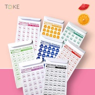 [ CONTENTS 10 PCS ] SAVING CHALLENGE ENVELOPE SAVING CHALLENGE ENVELOPE SAVINGS SAVINGS