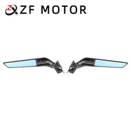 - Suitable for Ducati V2/V4/V4S Fixed Wind Wing Rearview Mirror Wind Wing Rearview Mirror Wing Rearview Mirror Pure CNC