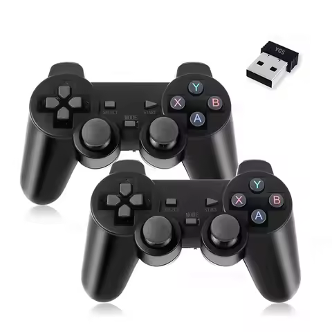 1PC/2PCS 2.4GHz Wireless Gamepad No Delay Plug and Play Ergonomic Gaming Controller for M8 GD10 X2 G