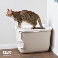 【滿三百出貨】比利時賽維克savic  頂式入口貓砂盆