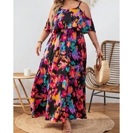 Plus Size Dress Offshoulder 0XL SHN