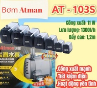 Máy Bơm Nước Hồ Cá ATMAN AT 101S – 107S | Dòng Bơm Mini Đa Năng – Tuần Hoàn Tạo Dòng Cho Hồ Cá Cảnh 