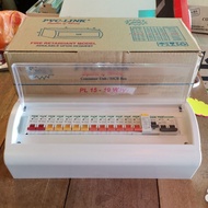 DB set 19 way c/w 40a 2p elcb c/w 40a 2p mcb c/w 1p mcb *13 c/w mcb bar eps elcb / eps mcb /pvclink 