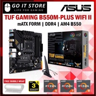 ASUS TUF GAMING B550M-PLUS WIFI II RGB AM4 AMD Gaming Motherboard