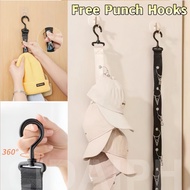【FREE GIF】Cap Storage Organizer with Clips, Clothes Rack Straps,Cap Holder Closet Storage Organizer