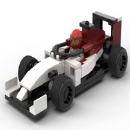 MOC-63458 C39 F1 Racing Car Model No Human Figure Sticker Electronic Drawing Building Blocks Display