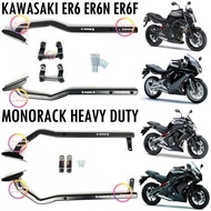 KAWASAKI ER6 ER6F 08-11 / ER6N ER6F 2012 RACK-2 MONORACK HEAVY DUTY TAPAK-J TOP BOX BRACKET KAKI BEL