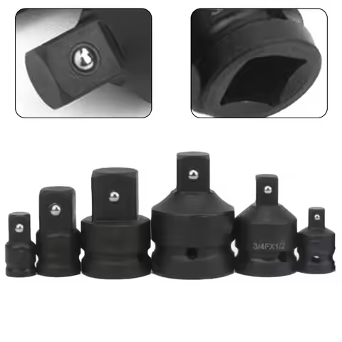 1pc 1/2 3/4 3/8 Inch Air Universal Pneumatic Adaptor Converter Socket Adapter Joints Ratchet Electri