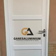 pintu acp, aluminium