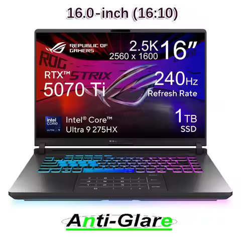 2X Anti Glare Screen Protector for ASUS ROG Strix G16 2025 G615LM G615LP G615LR G615LM/16 2025 G635L
