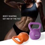Kettlebell 5-30LB Candy Colored PVC Kettlebell Home/Gym Workout Equipment Fitness equipment