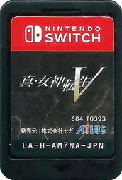 【二手遊戲】任天堂 SWITCH NS 真 女神轉生5 SHIN MEGAMI TENSEI 5 V 日文版 裸裝 台中