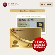 5pcs Nk Mini Gold 0.05 Gram (Fine Gold Edition)