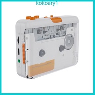 KOKO Portable Cassette Tape Player Cassette Player USB Cassette Tape to MP3 Converter Convert Tape C