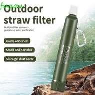 FUZOU Mini Water Filter Straw, Mini Purifier Purification Water Filter, Filter Straw Straw Survival 