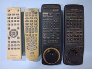 二手遙控器 Sony Sharp JVC Pioneer / Second Hand Remote Control Sony Sharp JVC Pioneer