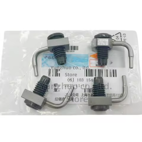 New 06F 103 154 4Pcs Engine Gasline Oil Nozzle For A UDI A3 Q3 TT V W Passat Golf Jetta CC EA888 1.8