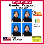Passport Photo/Gambar Passport/Lesen/GDL/Gambar Nikah/Visa /Printing (waterproof) Photo Paper