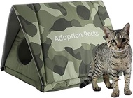 PETKIT Pet Tent Bed for Cats/Small Dogs, Outdoor Cats Sleeping Tent Cave, Courtyard Cat Puppy House
