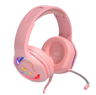 全城熱賣 - 電腦遊戲有線耳機(粉色）