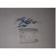 Resistor 1/2watt 8K2 (10pcs)