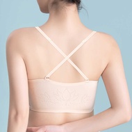 2Pcs/Set Walang Trace Strapless Women Underwear · Thin Section Gather Special Non-Slip Can't Fall