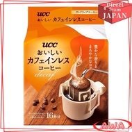 Delicious UCC Decaffeinated One Drip Coffee 16 cups x 6 packs