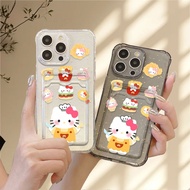 Silicone Material Cute Food Party Case Casing For Oppo A3 NFC A3x A3 Pro A80 A60 A5 A7 A9 2020 A98 A