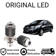 2pcs H4 White Laser LED Headlights for Toyota vios gen2 AM Car