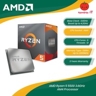 AMD Ryzen 5 5500 3.6GHz AM4 Processor