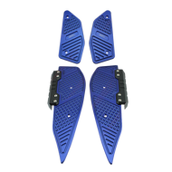 แผ่นรองพื้น พักเท้าคนขับ อลูมิเนียม CNC GTRS Xmax 300 / New Xmax 300 2023