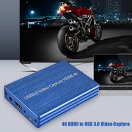 HD 1080P 60fps HDMI Audio Video Capture Card HDMI To USB 3.0 เกมที่ถ่ายทอดสดBroadcastการบันทึกแผ่นMicอินพุต4K Loop Out