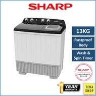 Sharp ESTP1316 10KG Semi Auto Washing Machine Mesin Basuh