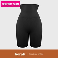 Herah High-Waisted Ultra Soft Shapewear Shorts for Women, Tummy Control Sculpting Body Shaper Body S