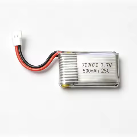 3.7V 652030 702030 500MAh 25C V977 Li-ion Li-po Rechargeable Battery For Remote Control Helicopter D