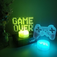 New Hot-selling Hot-selling Cool 16-tone Photoelectric Game Night Light Gaming Game Decoration Hand-made Light Merchandise Decoration Light