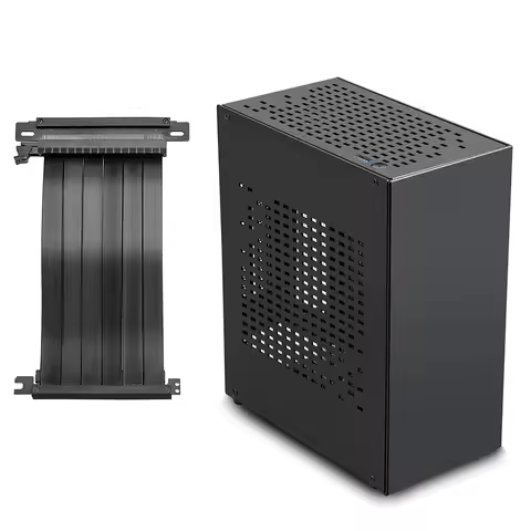 Aluminum HTPC Mini ITX Chassis A07 Game Computer Case Support Graphics Card RTX2070 I5 with PCIE 4.0