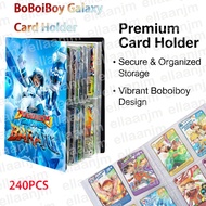 240PCS Boboiboy Album Card / Boboiboy Galaxy Album Card Toy Card /- Only Album Card Book, Without Ca