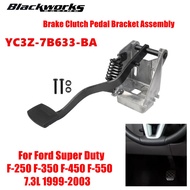 YC3Z-7B633-BA Brake Clutch Pedal Assembly Fit For 1999-2003 Ford F-250 F-350 F-450 F-550 Super Duty 