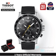 [Official Warranty] Tissot T125.617.17.051.02 Men's Super Chrono Quartz Black Dial Synthetic Strap Watch (watch for men / jam tangan lelaki / tissot watch for man / tissot watch / men watch)