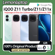 VIVO iQOO Z11 Turbo Snapdragon 8 Gen 5  iQOO Z11 Dimensity 8500 iQOO Z11x Dimensity 7400 Dual SIM iQ