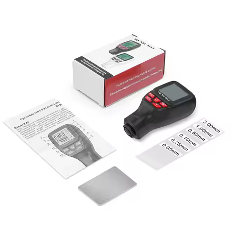 HW300-MAX Car Paint Film Thickness Gauge Meter 0-2000UM Coating Thickness Tester Manual Automotive P