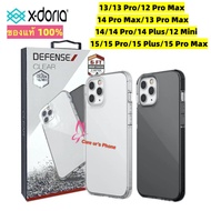 เคส(iPhone15 มาจ้า)ipone15/15 pro/15 plus/15 pro max/14/14 Pro/14 Plus /14 Pro Max/13/13pro/13pro max/12/12pro/12 pro max/12 mini  X-Doria Defense Clear ของแท้จากบริษัทโดยตรง