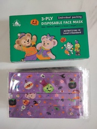 香港迪士尼 Duffy萬聖節兒童口罩