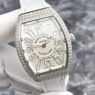 Franck MULLER Frank MULLER Women's Watch V32 White Dial Digital Scale Rear Diamond 32mm Diameter Quartz Ladies Watch