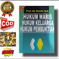 Book of Inheritance LAW, FAMILY LAW, EVIDENCE LAW - prof. Ali afandi SH