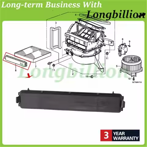 New 1Pcs Car Cabin Air Filter Cover for HR-V CR-Z Insight 2010-20 80292-TF0-003 80292TF0003 80292 TF