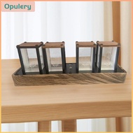 Baosity RGB Nixie Tube นาฬิกา LED นาฬิกาตั้งโต๊ะของขวัญย้อนยุค USB เปลี่ยนสีได้