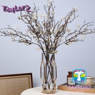 ATAYLOR Artificial Plant Dead Branch, Real Touch Plastic Eucalyptus Fruit Branch, Faux Plant Lifelik